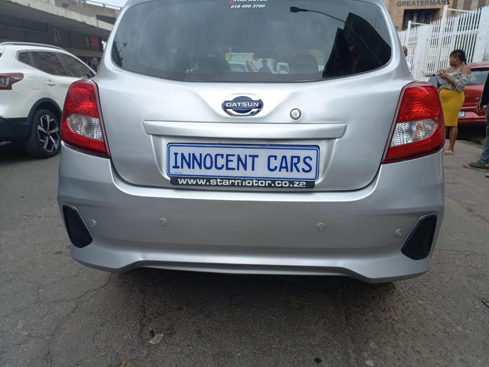 2021 DATSUN GO+2 PETROL, MANUAL TRANSMISSION, SILVER COLOUR, MILEAGE 35000KM,