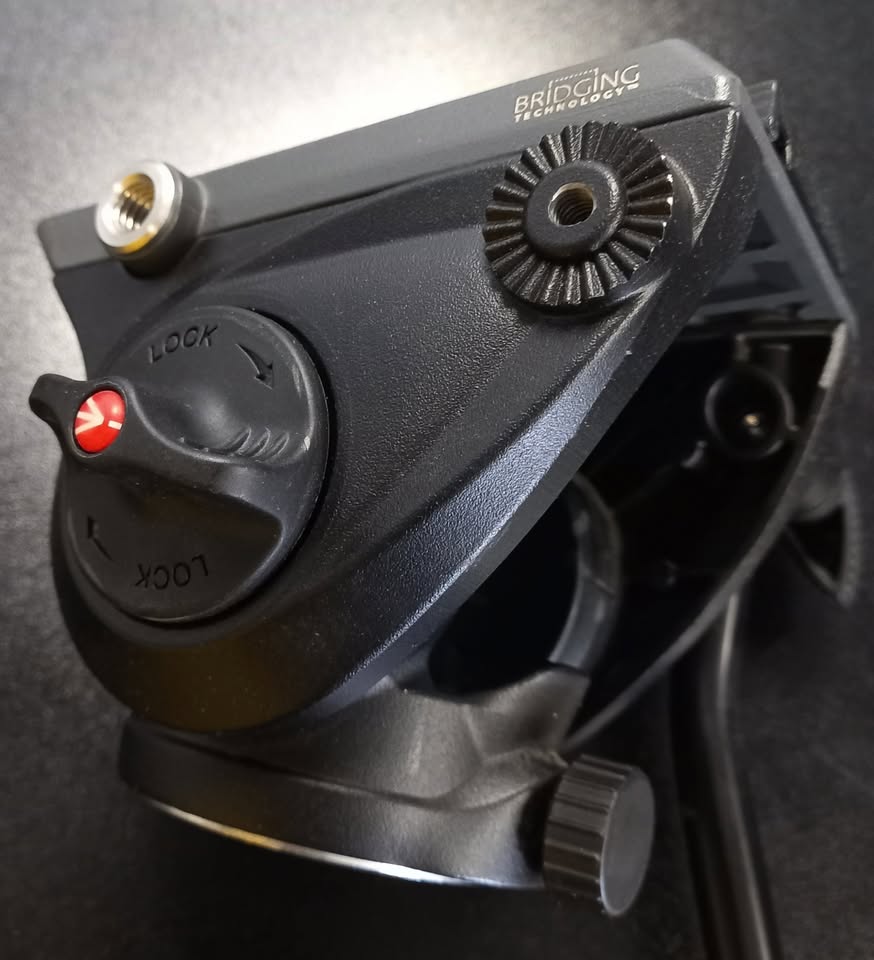 Manfrotto Video Head MVH500AH - Fluid Drag System - Italian Made