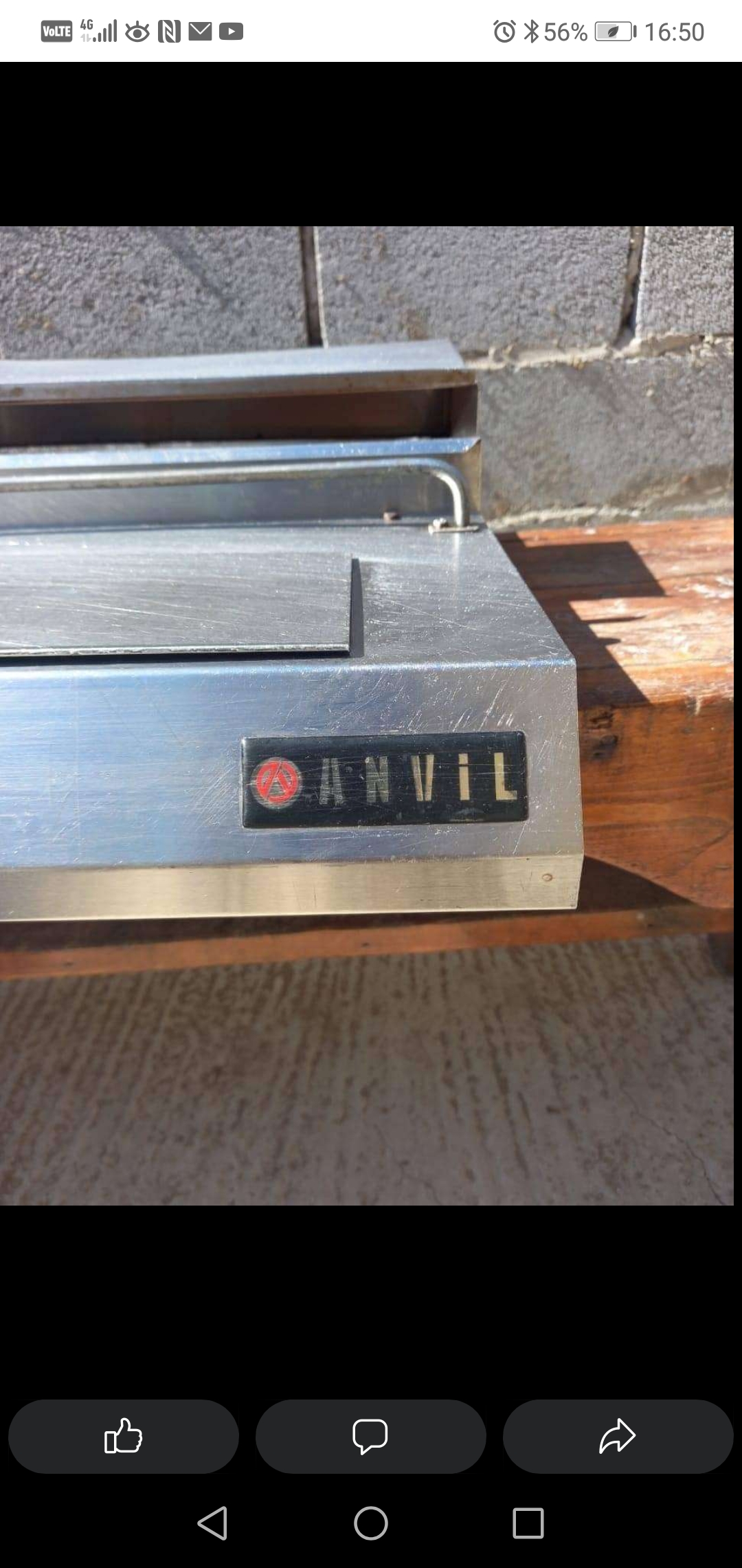 Anvil shrink-wrap machine 