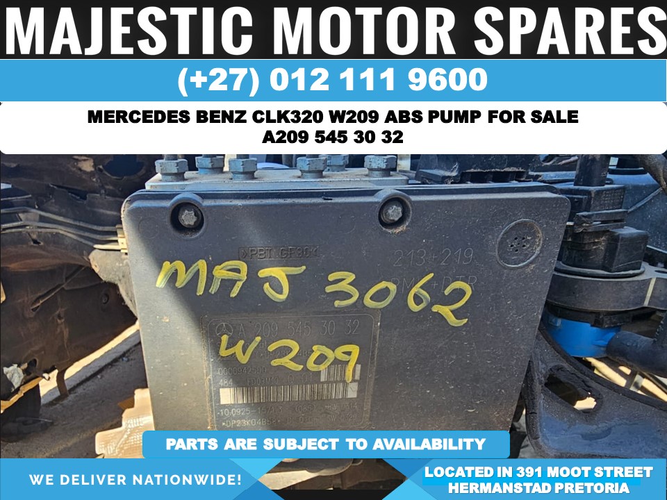 Mercedes Benz CLK320 W209 ABS pump A209.545.30.32 for sale - Private Seller Mercedes Benz CLK320 W209 ABS pump A209.545.30.32 for sale - Private Seller