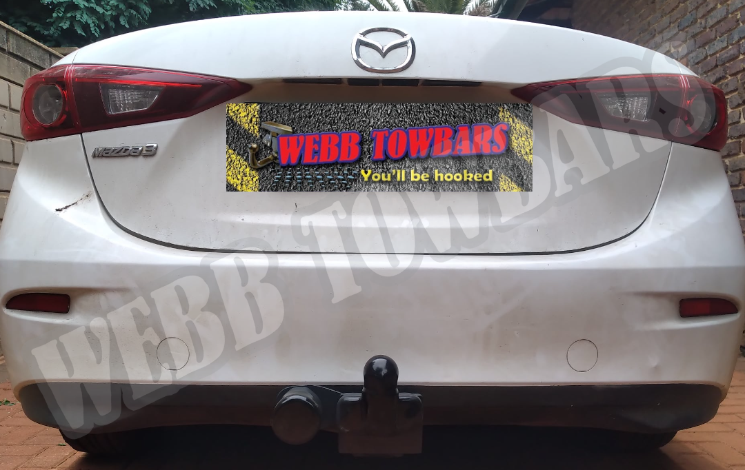 Mazda 3 Sedan Standard/Detachable Towbars - Private Seller
