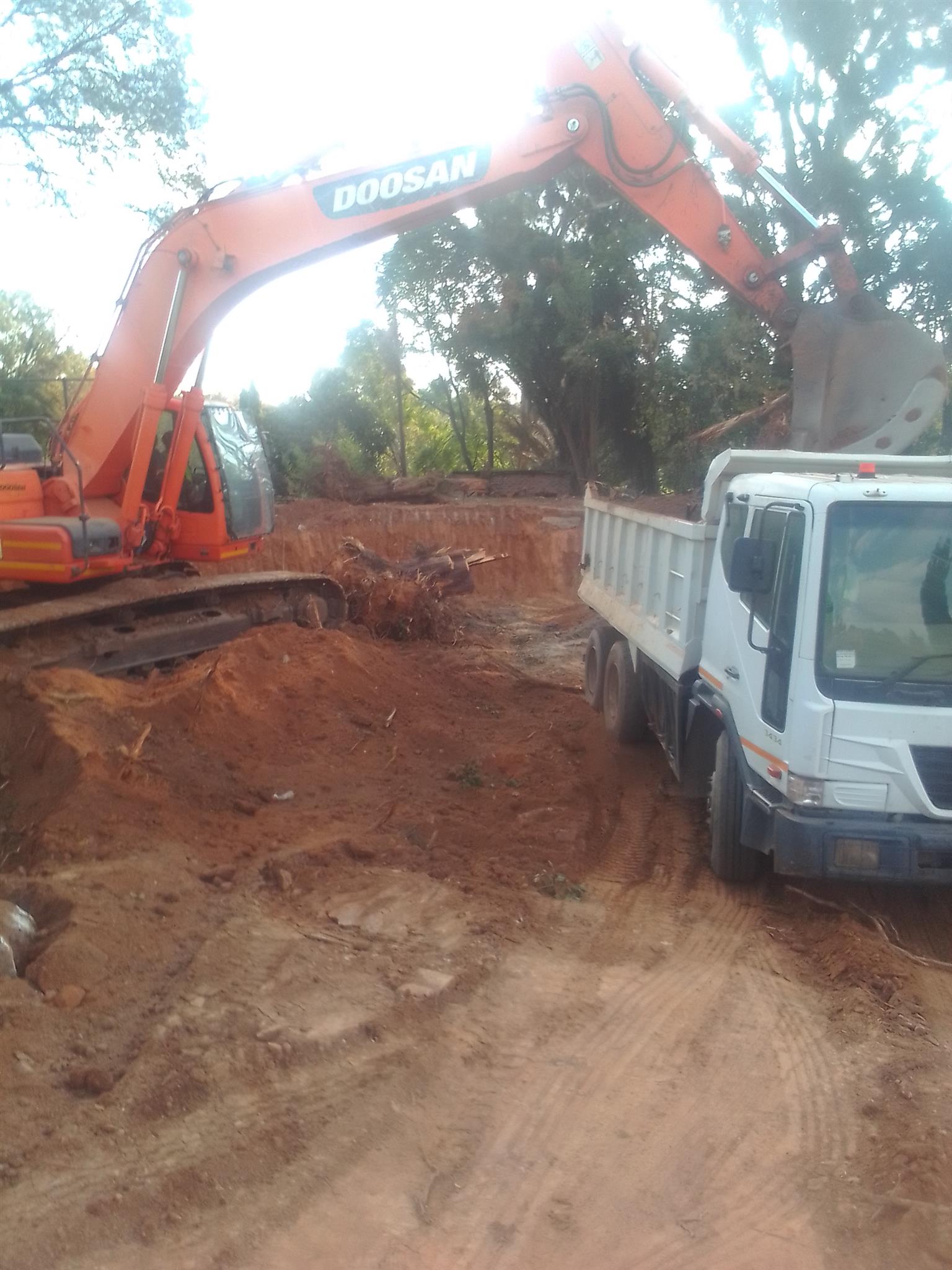 Visual Reference: Waste Removal Site Cleaning Demolition Randburg