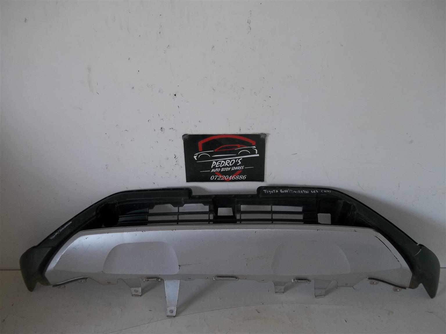 Toyota Rush front bumper spoiler - Private Seller Toyota Rush front bumper spoiler - Private Seller
