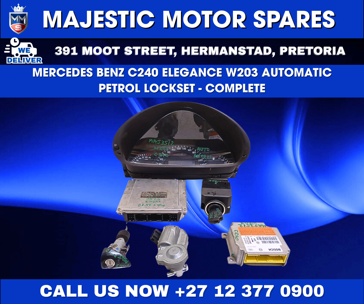Mercedes-Benz C240 W203 Lockset for Sale – Used - Private Seller Mercedes-Benz C240 W203 Lockset for Sale – Used - Private Seller