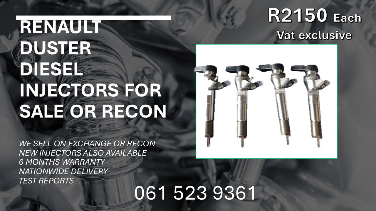 RENAULT DUSTER DIESEL INJECTORS FOR SALE WITH TEST REPORTS - Private Seller RENAULT DUSTER DIESEL INJECTORS FOR SALE WITH TEST REPORTS - Private Seller