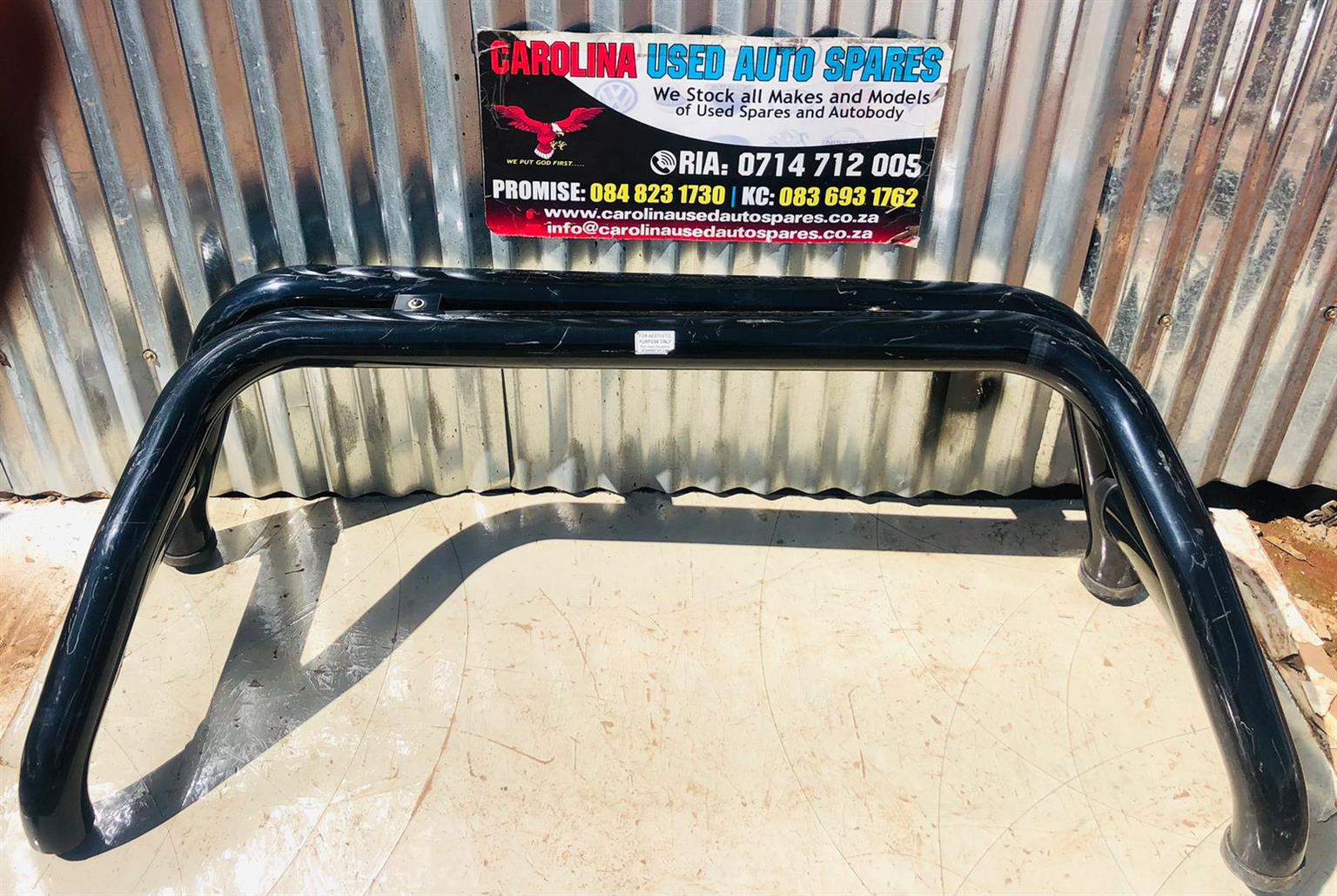 Toyota Hilux Legend 50 roll bar (black) - Private Seller