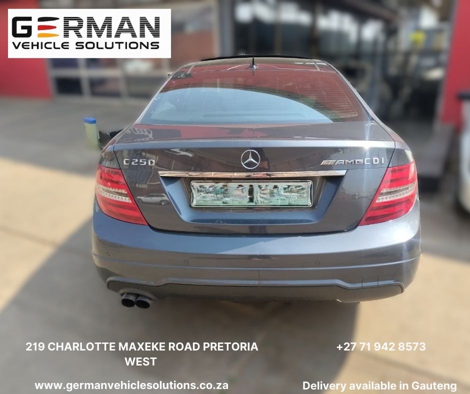 2012 Mercedes Benz c250 cdi w204 2 door coupe now stripping used spares - Private Seller