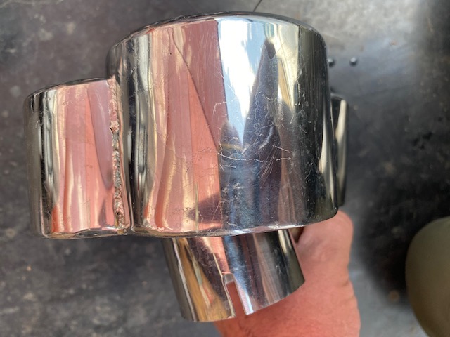 Exhaust tip Porsche 996 stainless tail pipe extension - Private Seller