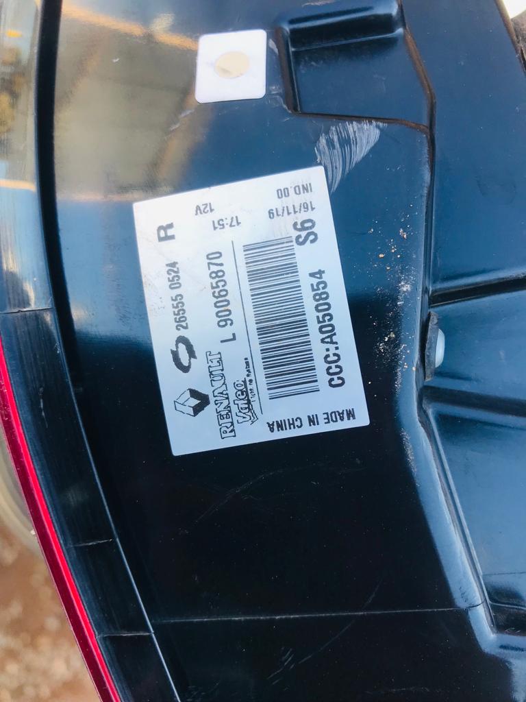 Renault Koleos MK2 left side inner taillight - Private Seller
