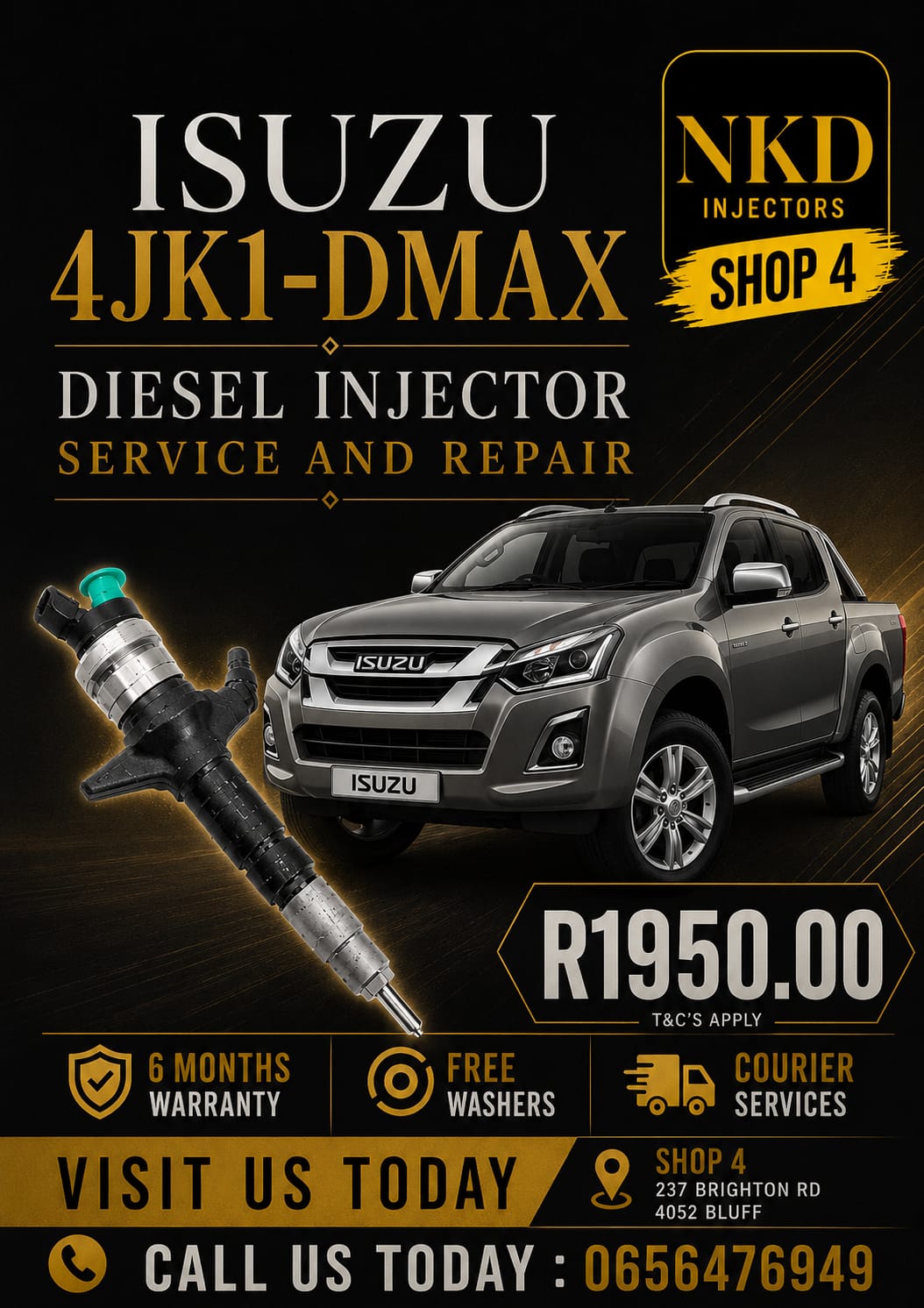 Injector_Repair_For_ISUZU_4JK1-DMAX_Diesel_Injectors - Private Seller Injector_Repair_For_ISUZU_4JK1-DMAX_Diesel_Injectors - Private Seller