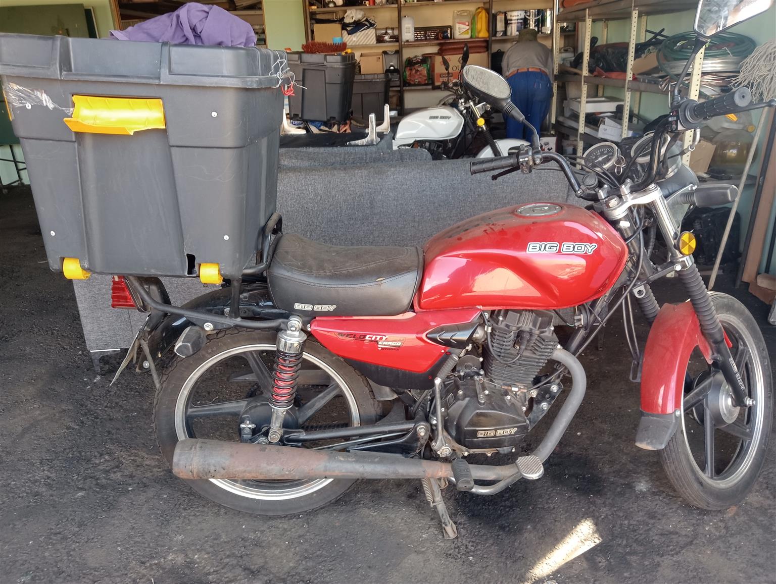 Big Boy Velocity 150 Delivery bike for sale - Private Seller Big Boy Velocity 150 Delivery bike for sale - Private Seller
