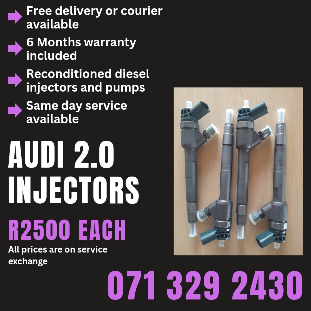 AUDI 2.0 INJECTORS FOR SALE WITH WARRANTY - Private Seller AUDI 2.0 INJECTORS FOR SALE WITH WARRANTY - Private Seller