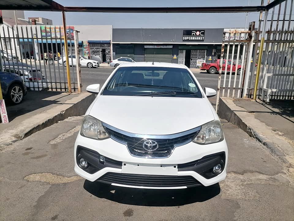 2017 Toyota Etios 1.5 Sedan with a leather seat