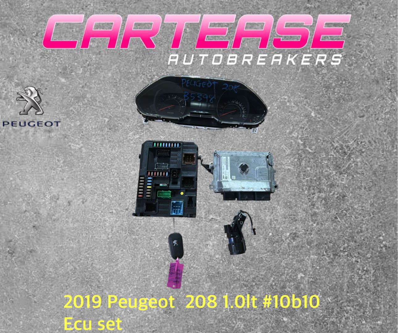 2019 Peugeot 208 1.0 #10b10 Ecu Set For Sale - Private Seller 2019 Peugeot 208 1.0 #10b10 Ecu Set For Sale - Private Seller