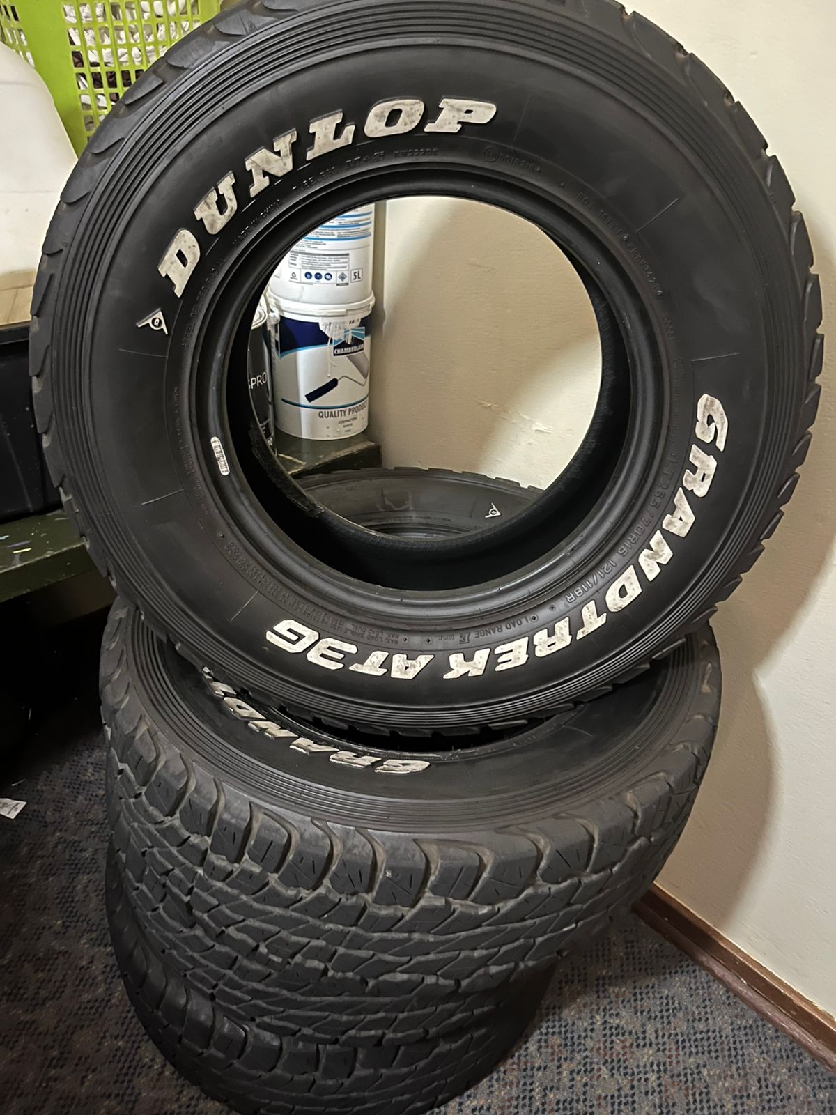 Tyres Dunlop GRANDTREK AT3G - Private Seller