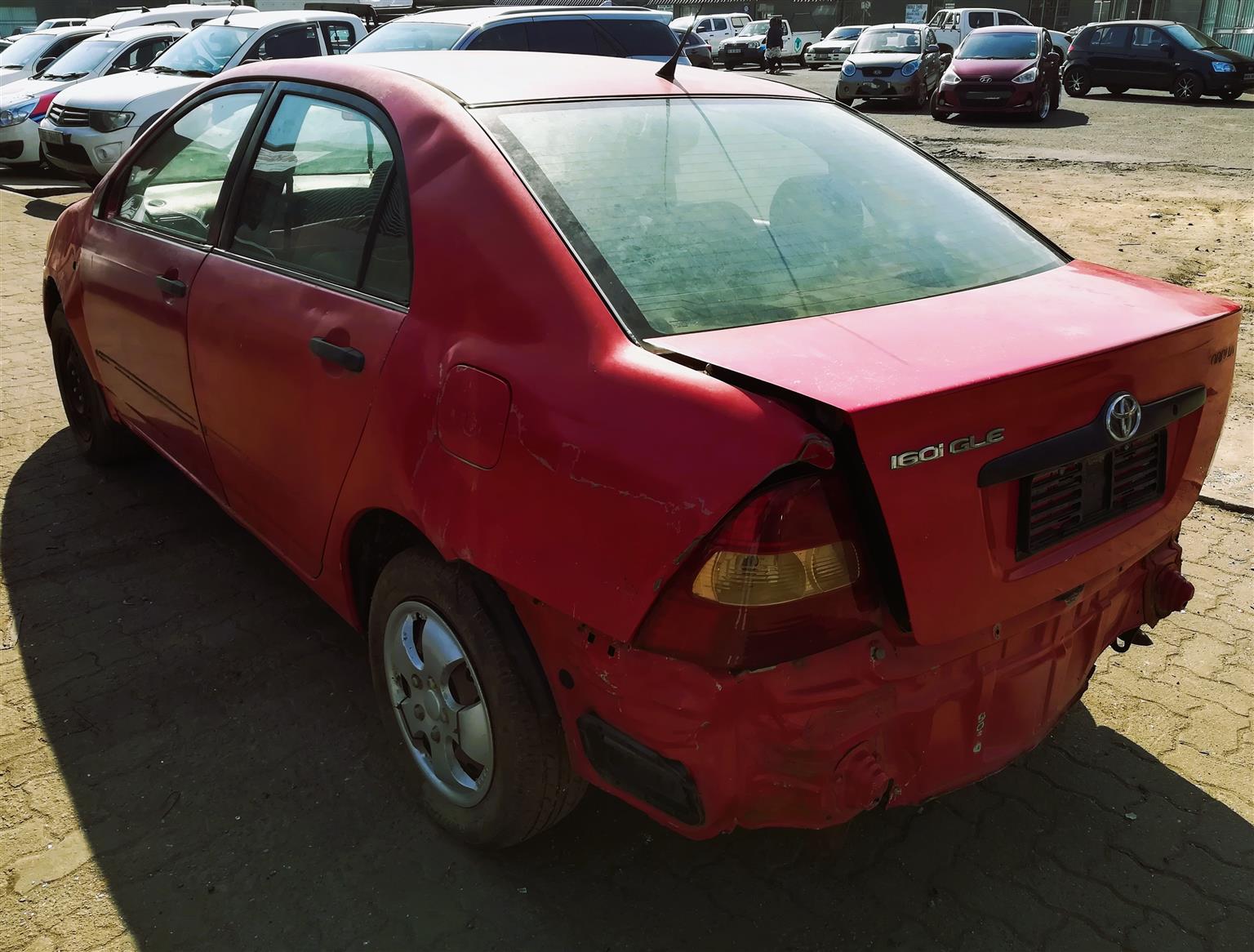 Toyota Corolla 1.4 VVTI - Stripping for Spares