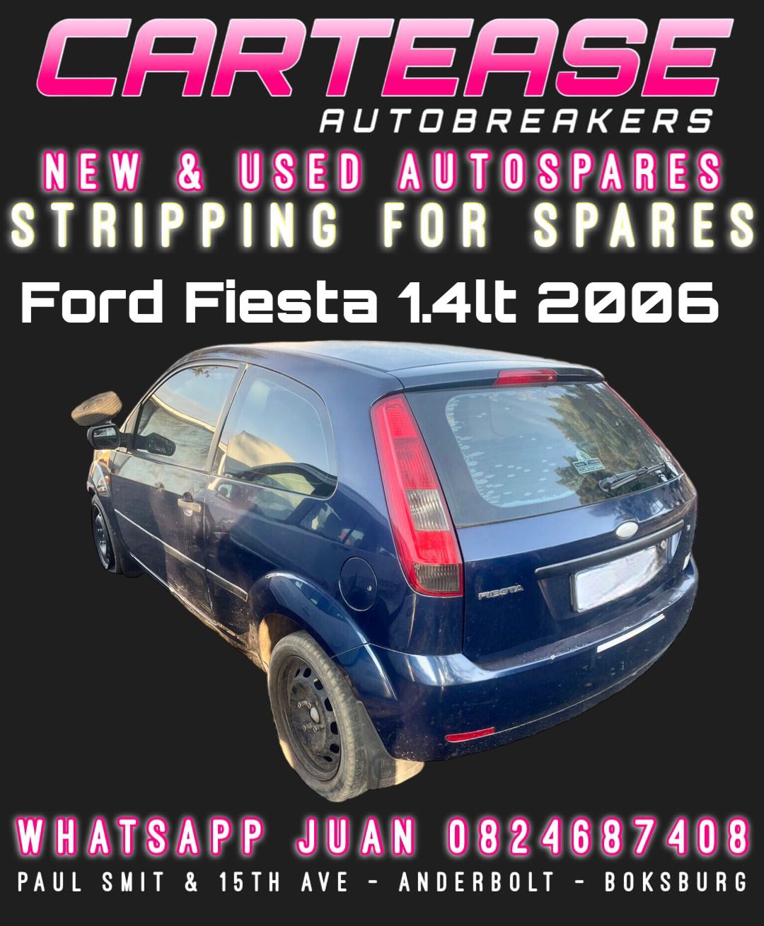 FORD FIESTA 1.4LT 2005 STRIPPING FOR SPARES - Private Seller FORD FIESTA 1.4LT 2005 STRIPPING FOR SPARES - Private Seller