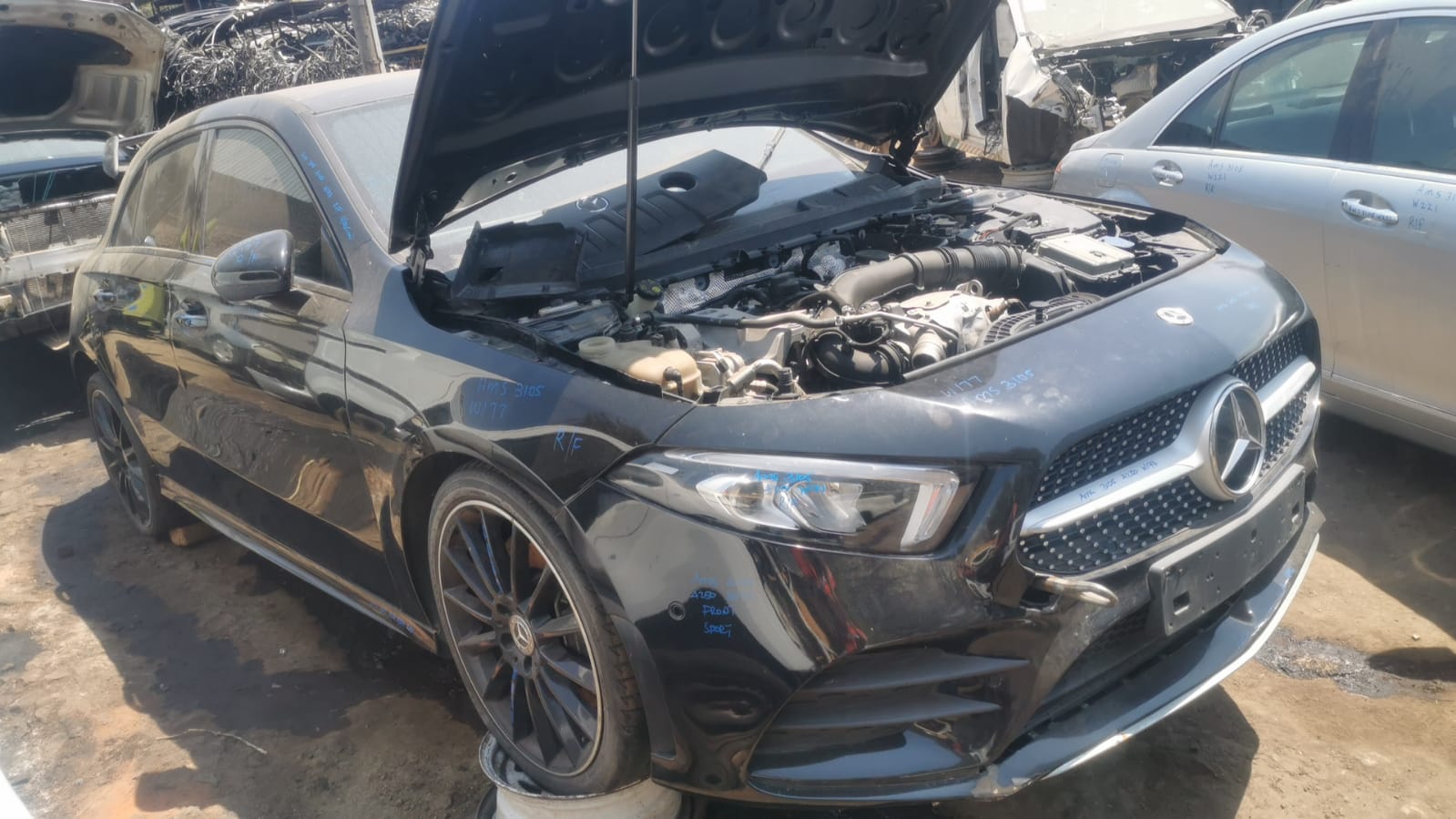 Mercedes A250 W117 Stripping for Used Parts | Pretoria Mercedes A250 W117 Stripping for Used Parts | Pretoria
