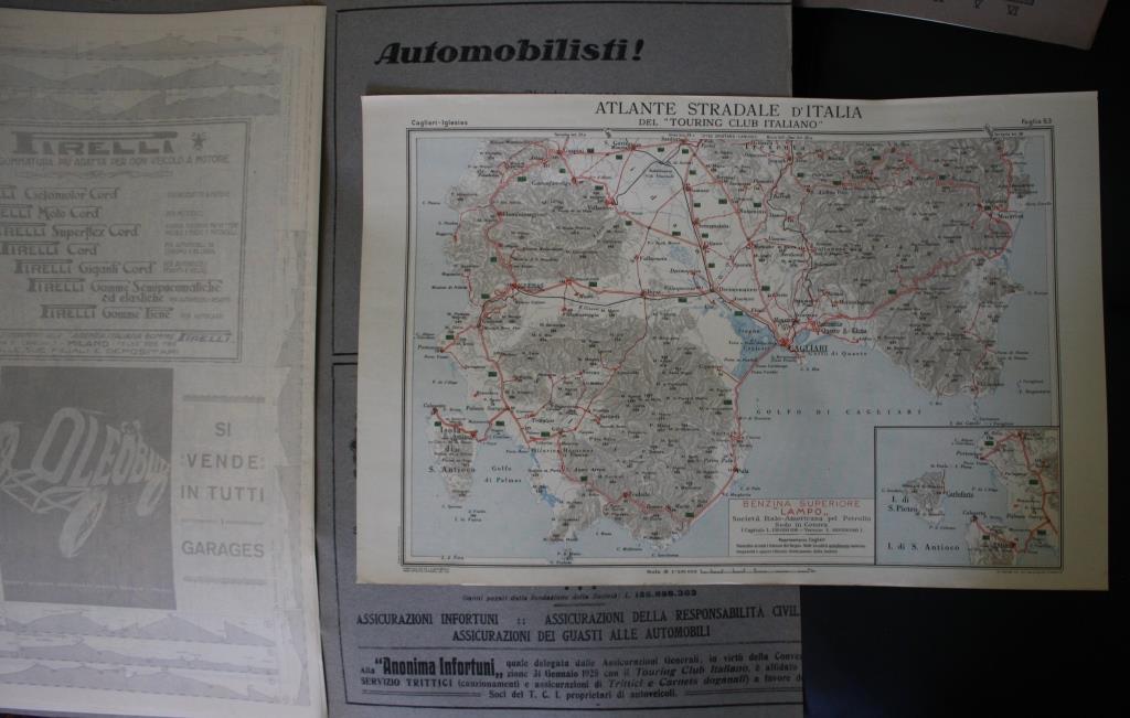 TCI Vintage Italian Street Atlas (1921-1923)