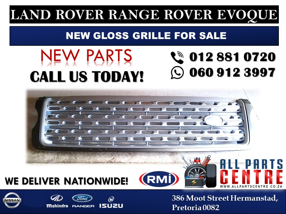 Land Rover Range Rover Evoque New Silver Grille for Sale - Private Seller