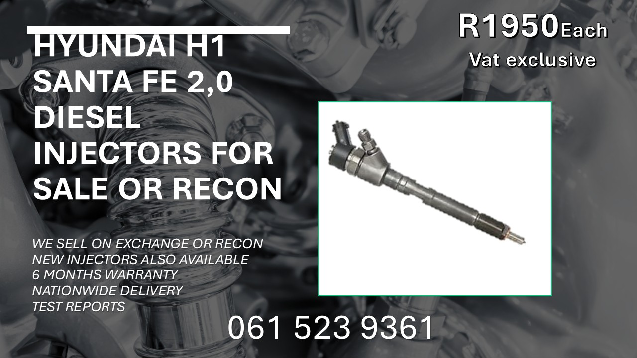 HYUNDAI SANTA FE 2.0 DIESEL INJECTORS FOR SALE WITH TEST REPORTS - Private Seller HYUNDAI SANTA FE 2.0 DIESEL INJECTORS FOR SALE WITH TEST REPORTS - Private Seller