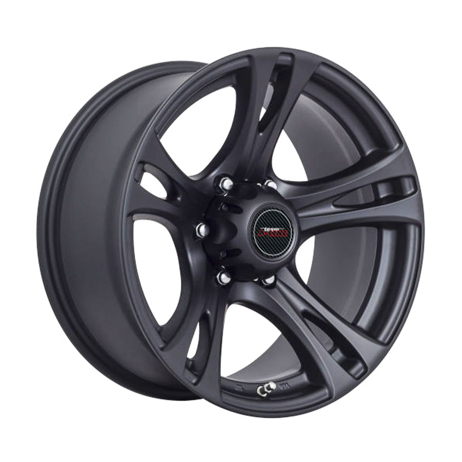 15″ A-Line Grip 6/139 Satin Black Alloy Wheels
