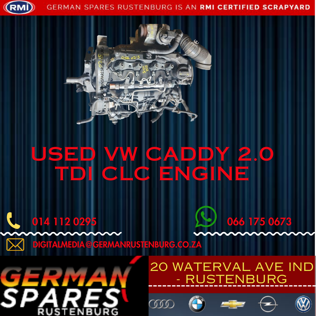 Vw Caddy 1.9 TDI Engine For Sale. - Private Seller Vw Caddy 1.9 TDI Engine For Sale. - Private Seller