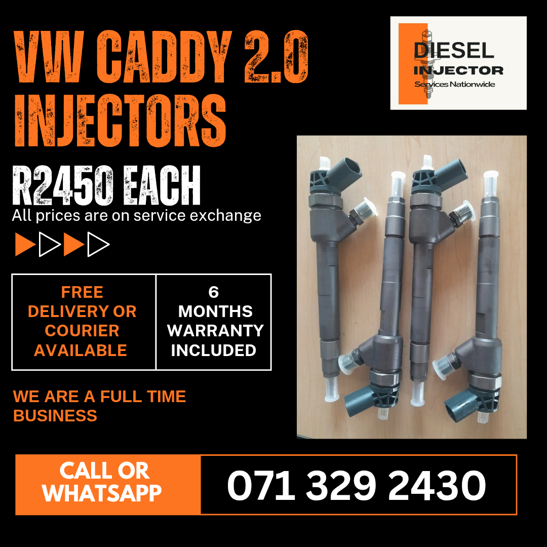 VW CADDY 2.0 INJECTORS FOR SALE WITH WARRANTY - Private Seller VW CADDY 2.0 INJECTORS FOR SALE WITH WARRANTY - Private Seller