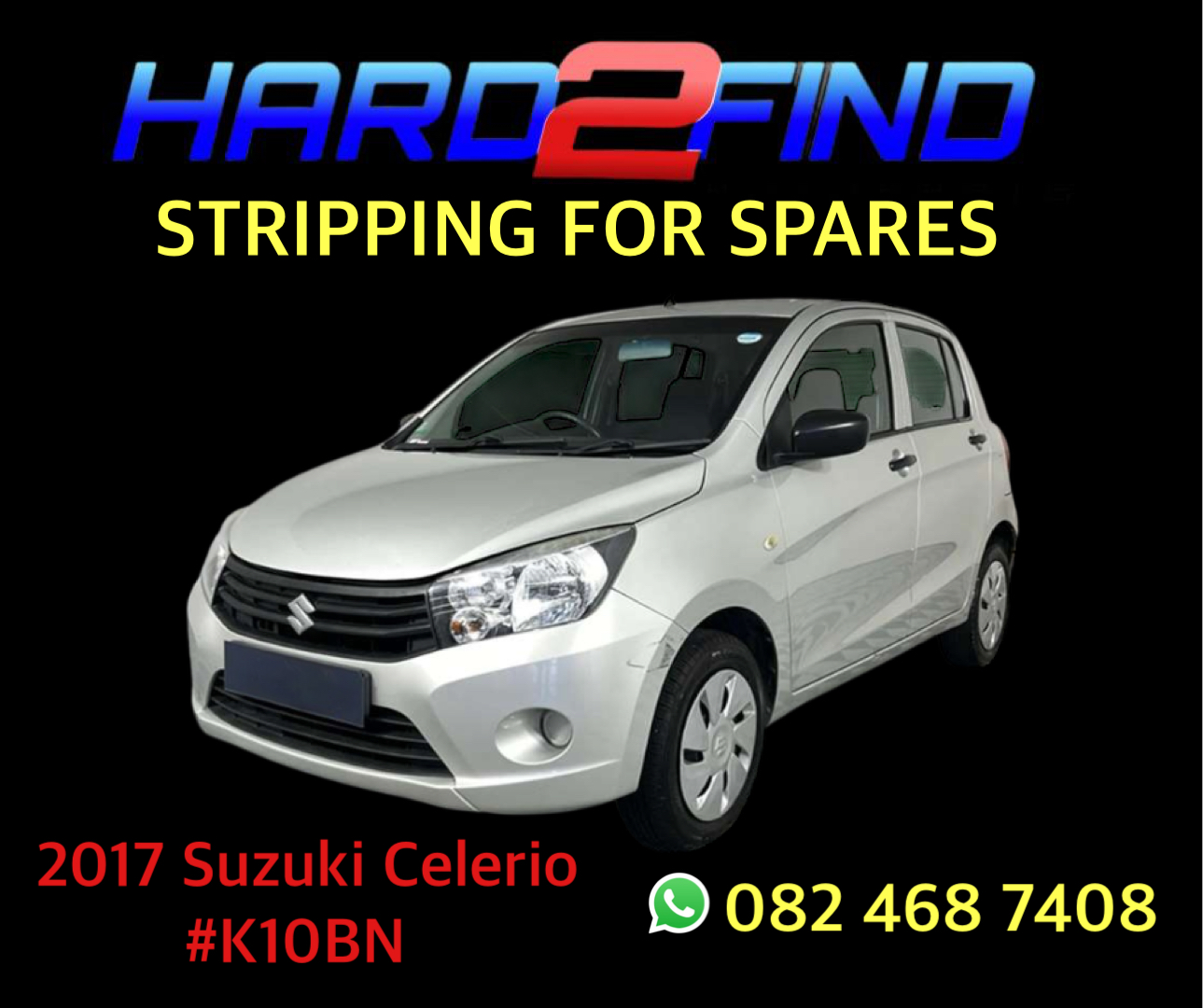 2017 Suzuki Celerio #K10BN Stripping For Spares - Private Seller 2017 Suzuki Celerio #K10BN Stripping For Spares - Private Seller