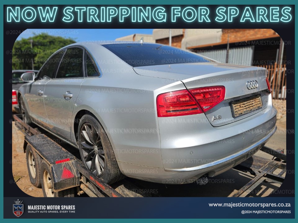 Stripping for Spares – 2012 Audi A8 4.2 Quattro