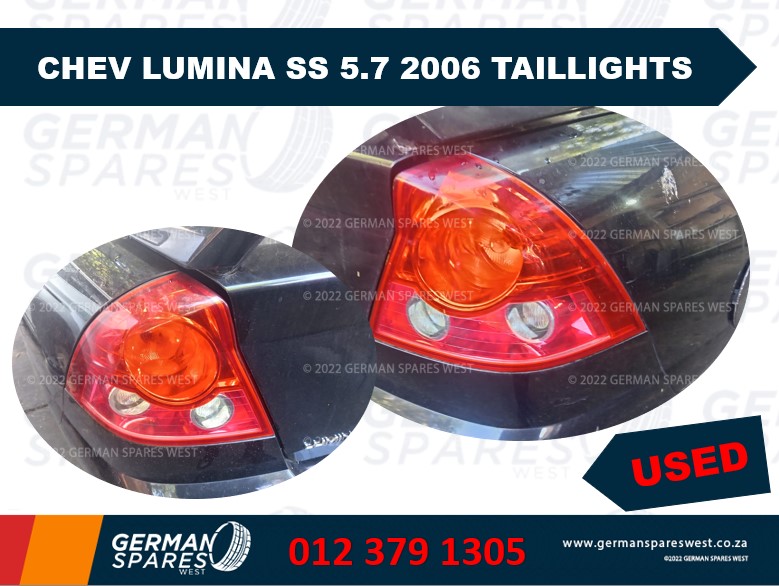 CHEV LUMINA SS 2006 TAILLIGHTS – USED FOR SALE - Private Seller CHEV LUMINA SS 2006 TAILLIGHTS – USED FOR SALE - Private Seller