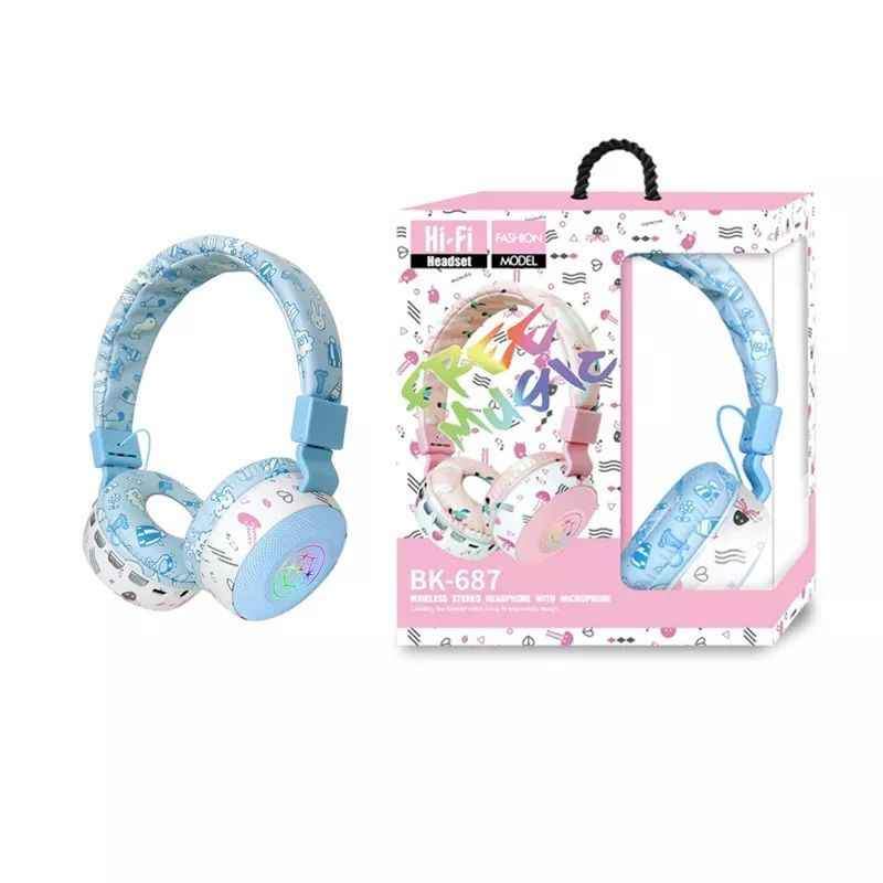 COLOURFULL BLUETOOTH HEADPHONE