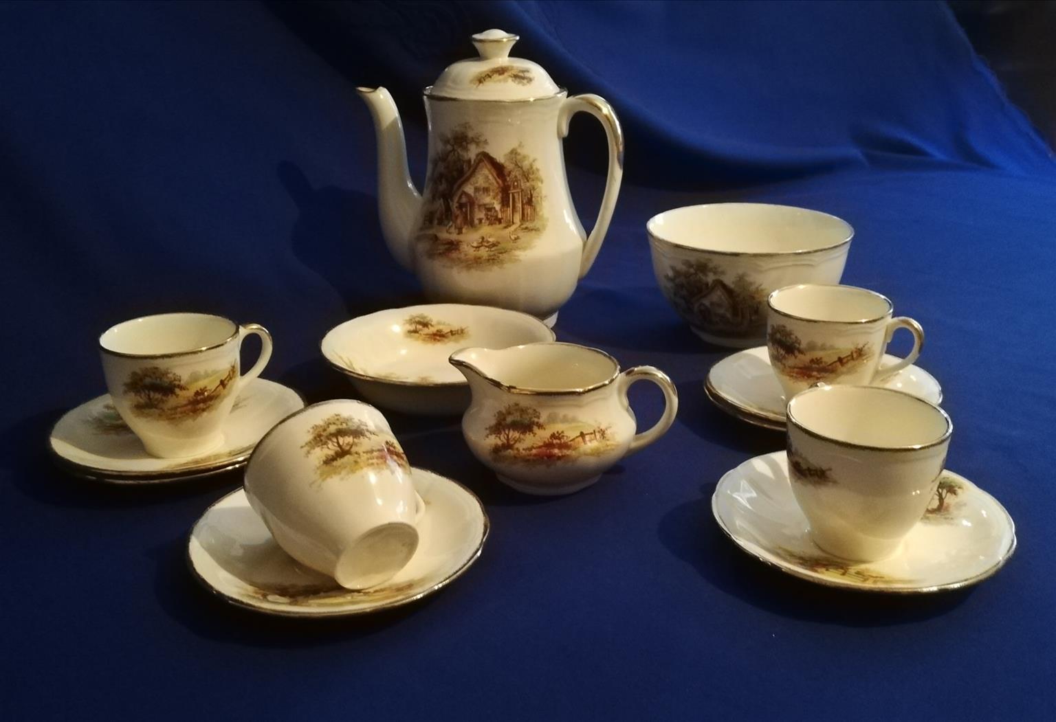 Vintage Alfred Meakin Coffee Set