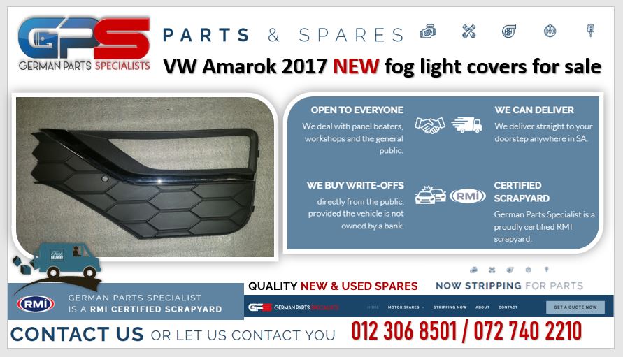 VW Amarok 2017 NEW fog light covers for sale - Private Seller VW Amarok 2017 NEW fog light covers for sale - Private Seller
