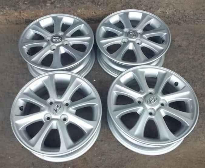 Original 14 inch Hyundai i10 mag rims for sale. Leave your whatsapp number if in - Private Seller Original 14 inch Hyundai i10 mag rims for sale. Leave your whatsapp number if in - Private Seller