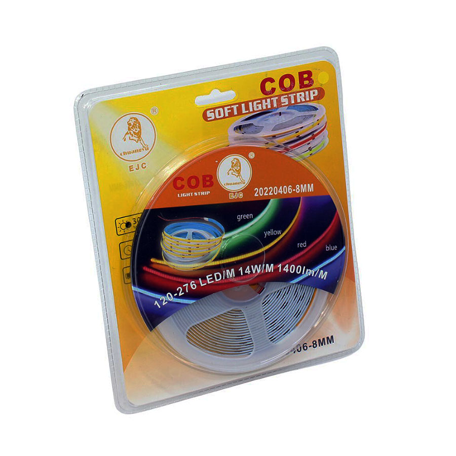 COB LED Lighting Stripe -8mm x 5metres (White)