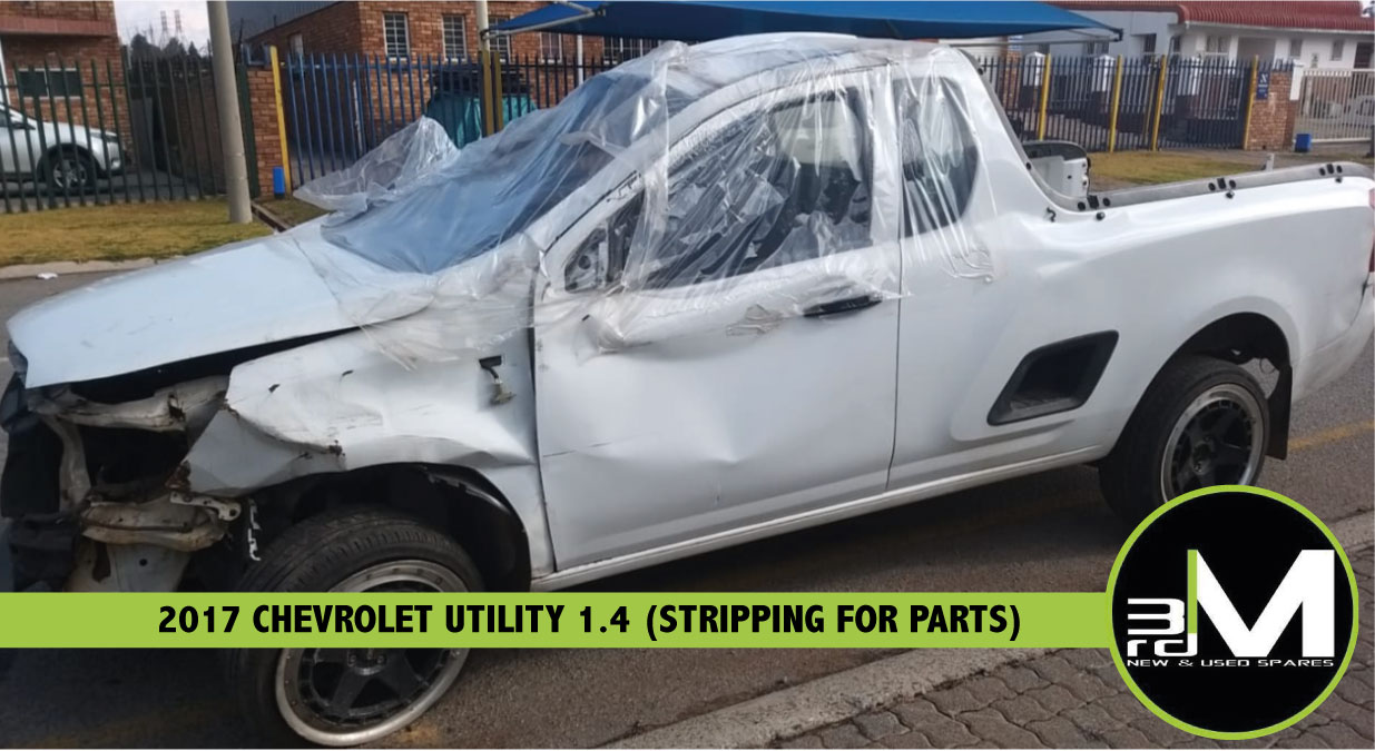 2017 CHEVROLET UTILITY 1.4 (STRIPPING FOR PARTS)