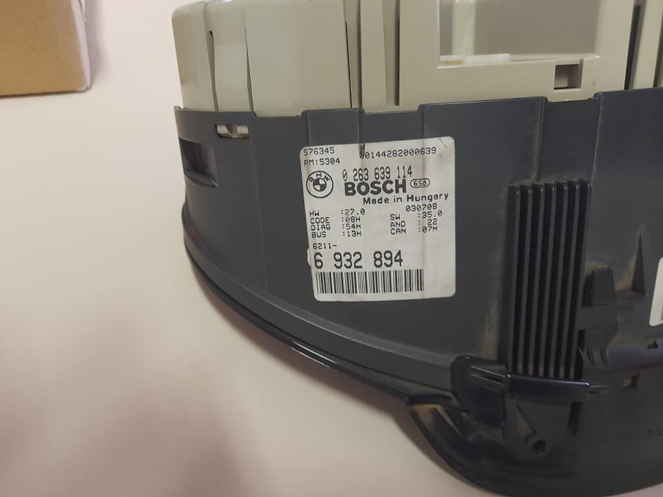 BMW 3 Series E46 Manual Gearbox  Speedometer Cluster - Private Seller