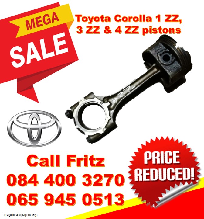 Toyota Corolla 1 ZZ, 3 ZZ and 4 ZZ crankshafts for sale. - Private Seller