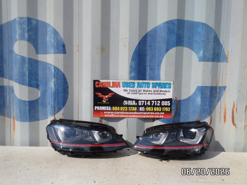 VW Golf 7 GTi left and right side xenon headlight (2013-2020) - Private Seller VW Golf 7 GTi left and right side xenon headlight (2013-2020) - Private Seller