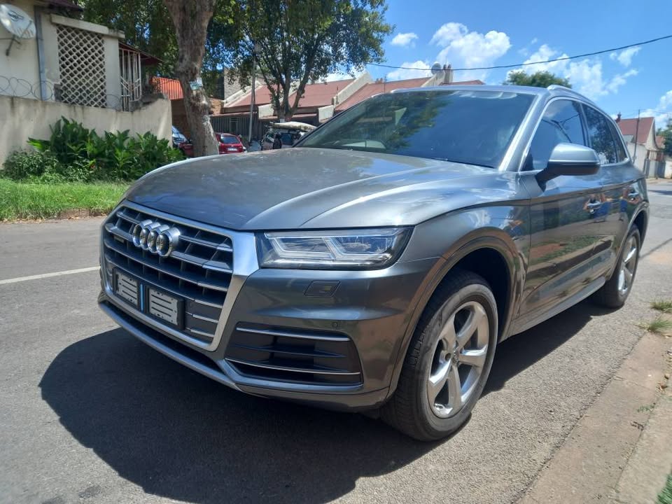 2018 AUDI Q5 2.0 TDI DIESEL, AUTOMATIC, GREY COLOR, MILEAGE 79000KMS, REVERSE CAMERA,