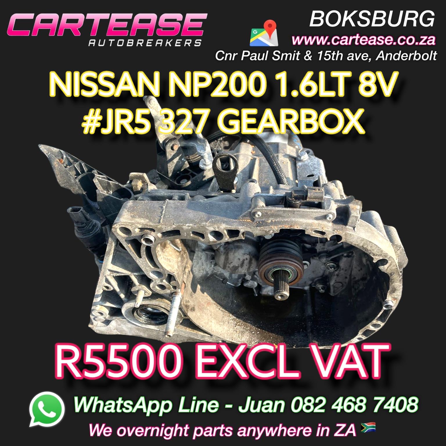 nissan np200 gearbox price