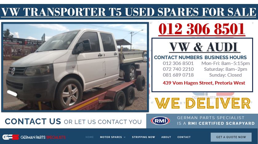 VW TRANSPORTER T5 USED SPARES FOR SALE - Private Seller VW TRANSPORTER T5 USED SPARES FOR SALE - Private Seller