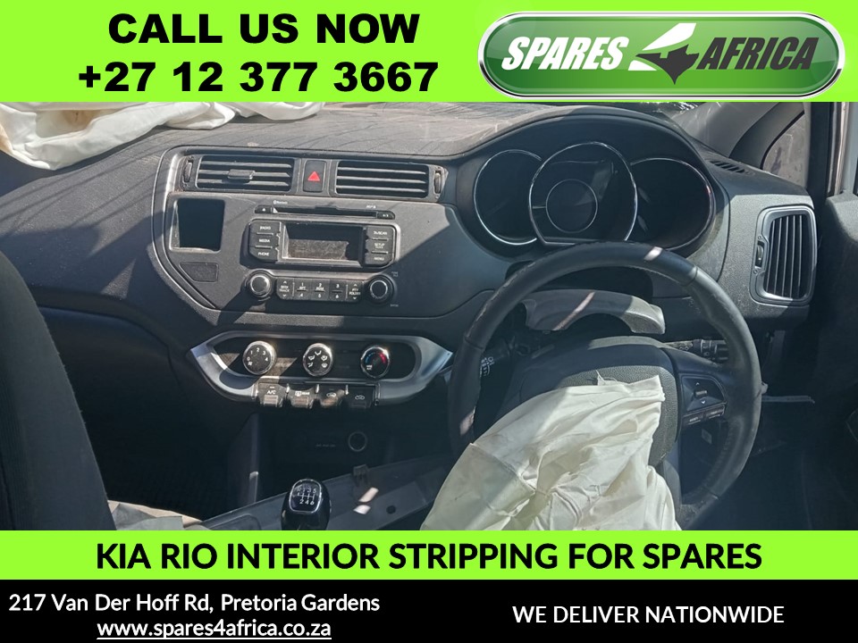 Kia Rio Interior Stripping for Spares - Private Seller Kia Rio Interior Stripping for Spares - Private Seller