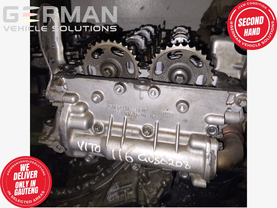 Mercedes Benz vito m651 166-cylinder head second hand for sale - Private Seller