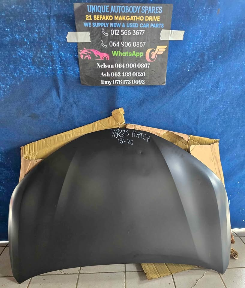 Toyota Yaris Hatch Bonnet Hood Toyota Yaris Hatch Bonnet Hood