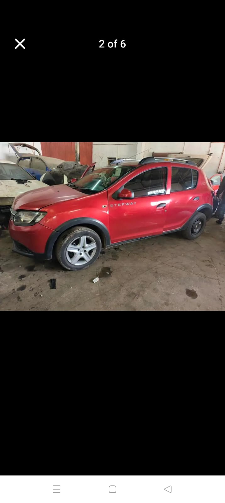 2016 Renault Sandero stripping for parts
