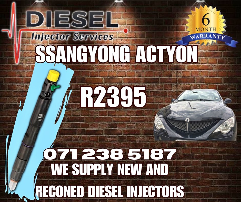 SSANGYONG ACTYON DIESEL INJECTORS FOR SALE OR RECON - Private Seller