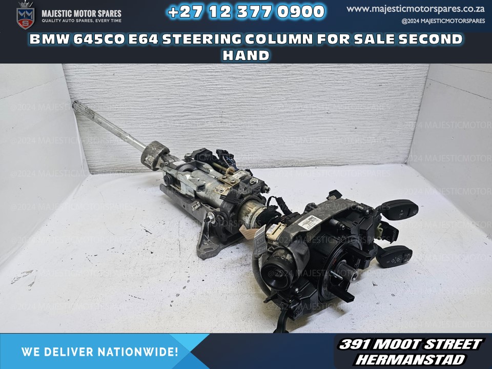 BMW 645Ci E65 Steering Column – Second-Hand for sale - Private Seller BMW 645Ci E65 Steering Column – Second-Hand for sale - Private Seller