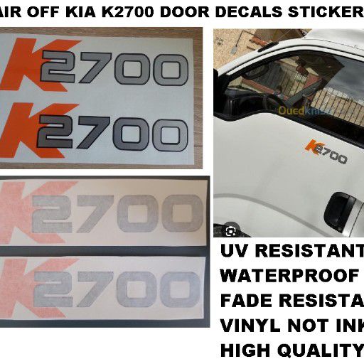 Pair of KIA K2700 door stickers / vinyl decals - Private Seller Pair of KIA K2700 door stickers / vinyl decals - Private Seller